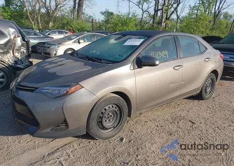 2017 Toyota Corolla Le из США, поврежденный, VIN 2T1BURHE0HC901002